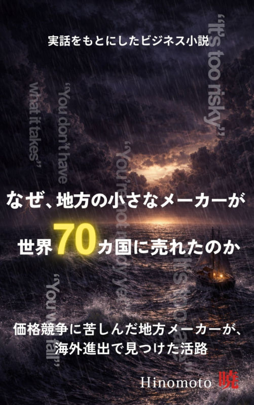 なぜ、地方の小さなメーカーが世界70カ国に売れたのか — Hinomoto 暁